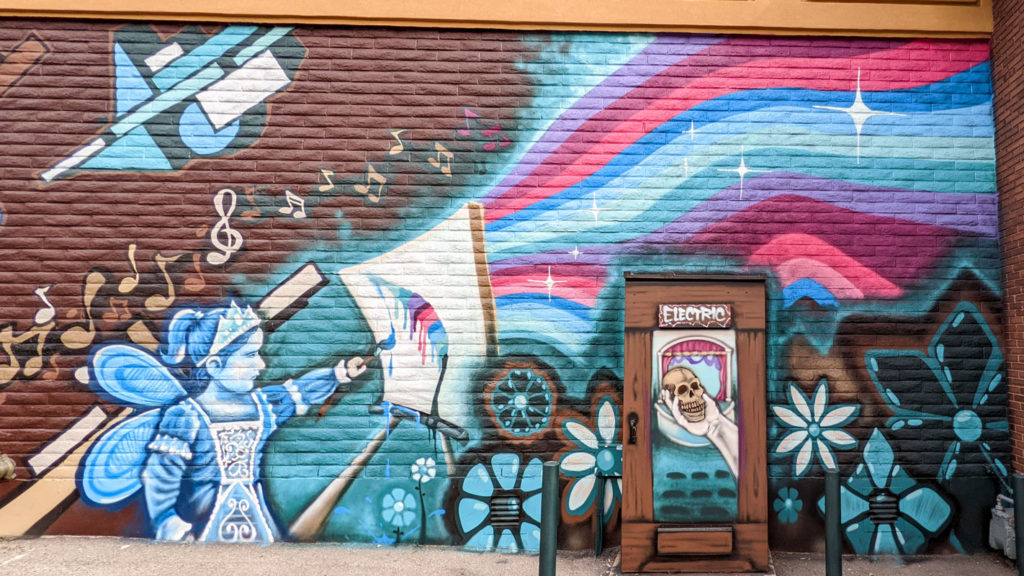 Mural at Electric Theater