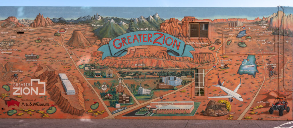 Mural Greater Zion St. George, Utah