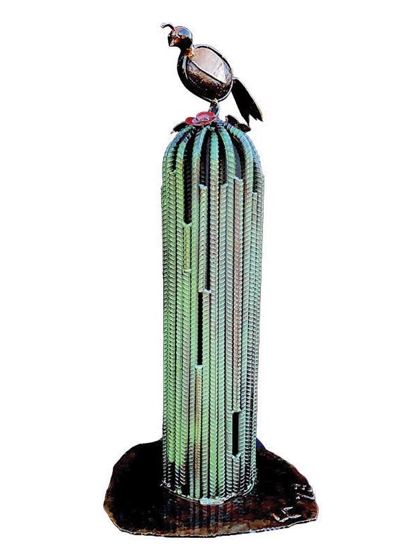 CACTUS AND QUAIL by Logan Clark of St George, UT