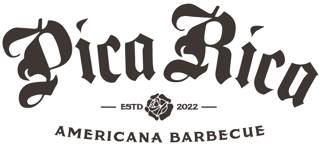 Pica Rica Americana Barbecue logo